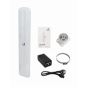 LITEBEAM SECTOR 5AC- AIRMAX 2X2 MIMO/ 5GHZ. 25DBM, 450 MBPS ANTENA SECTORIAL INTEGRADA 16DBI PARA PTP O PTMP INYECTOR POE 24V, 0.5A GIGA INCLUIDO 1 PUERTO ETHERNET 10/100/1000 MBPS MARCA UBQUITI    LAP-120