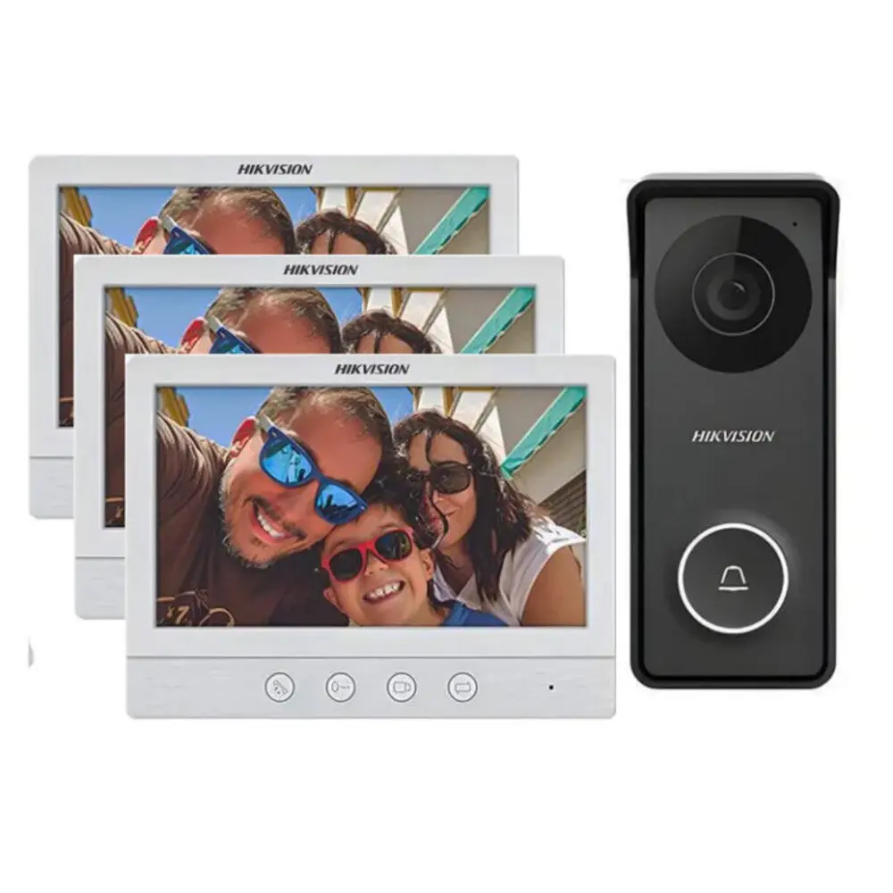 Hikvision HK-DS-KIS213 – Kit de Video Portero Análogo para Hogar