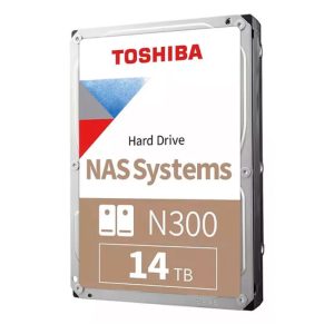 Disco duro Toshiba N300 NAS, 14TB, SATA 6.0Gb/s, 7200rpm, 512MB Cache, 3.5"